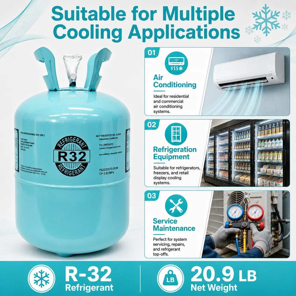 20.9LBS R32 Refrigerant