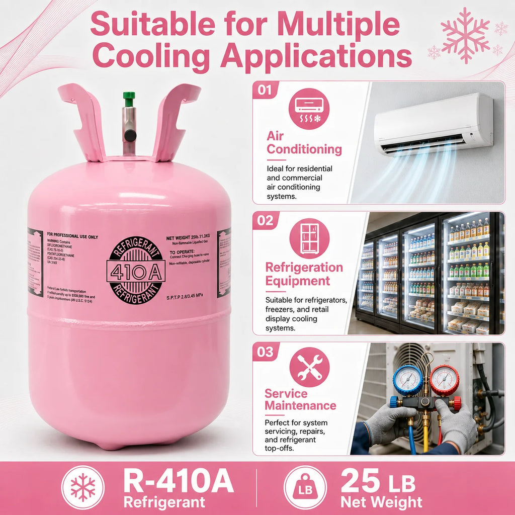 25LBS R410A Refrigerant