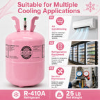 25LBS R410A Refrigerant