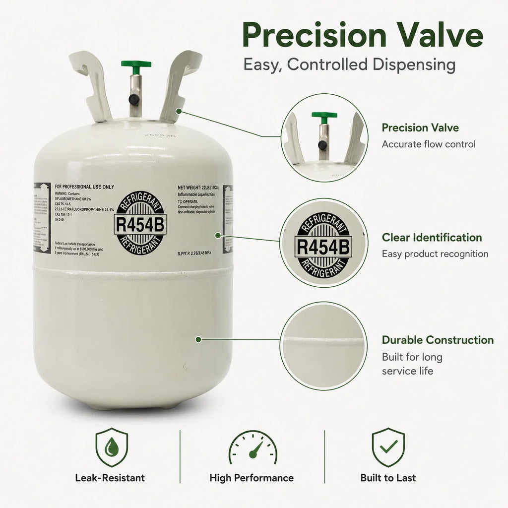 22LBS R454B Refrigerant